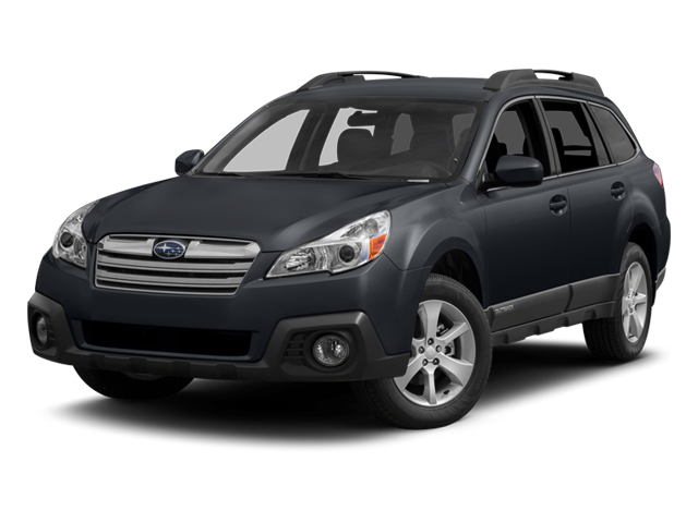 2013 Subaru Outback 2.5i Premium in Graphite Gray Metallic — front three-quarter view