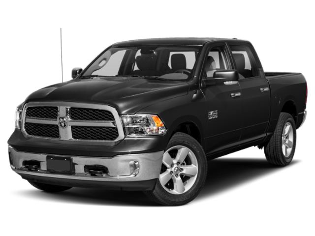 2014 RAM 1500 Big Horn in Black Clearcoat — front three-quarter view