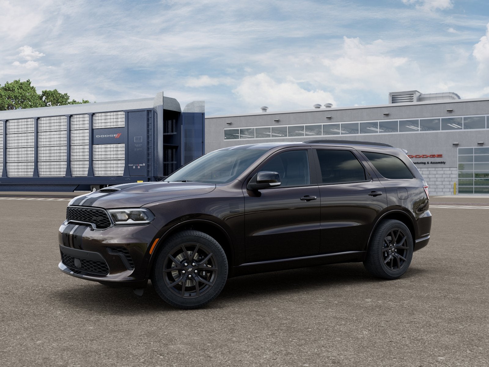 2026 Dodge Durango GT Premium HEMI V8 America 250 Edit in Red Oxide — front three-quarter view