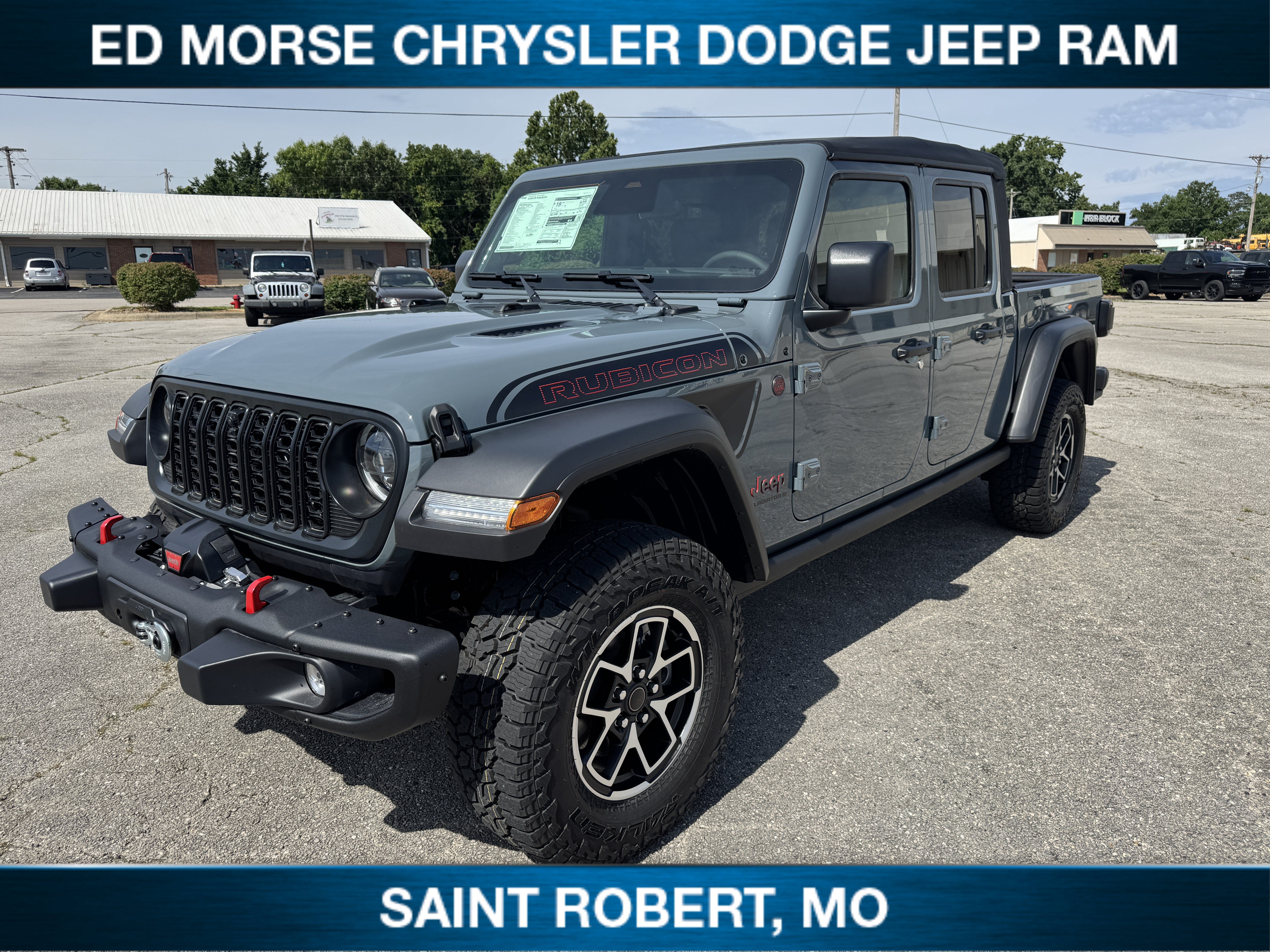 2026 Jeep Gladiator — interior view