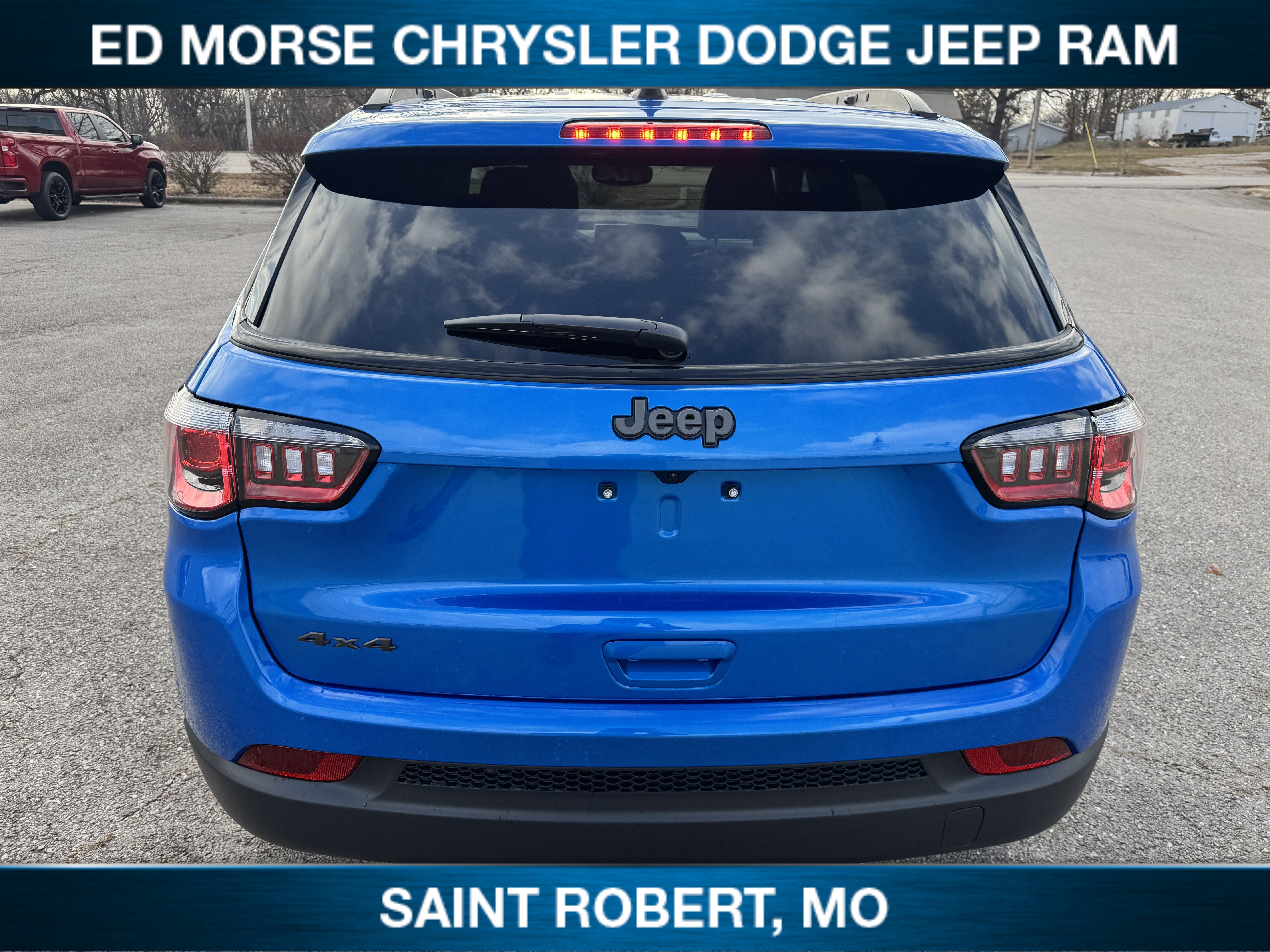 2026 Jeep Compass — rear three-quarter view