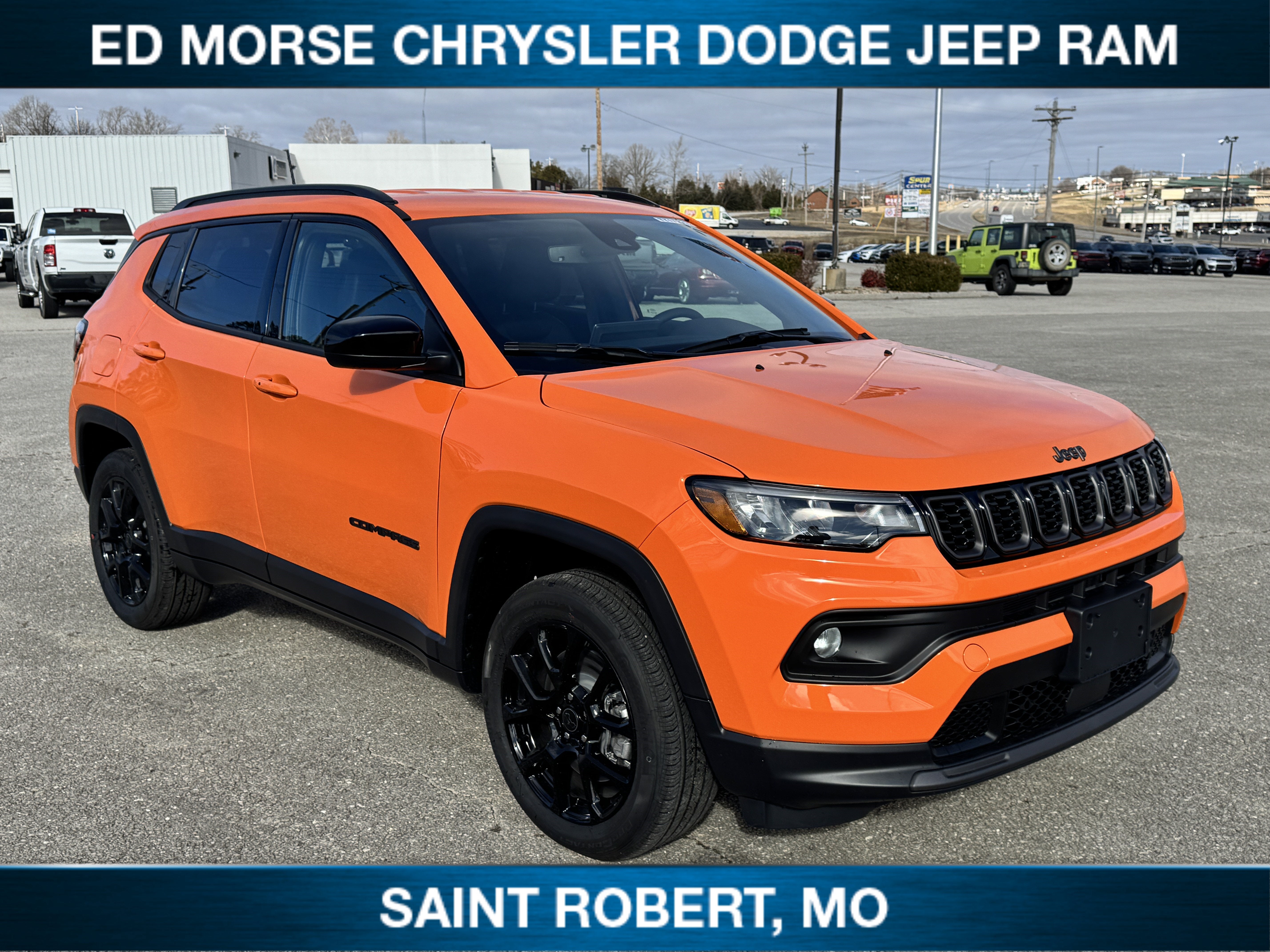2026 Jeep Compass — interior view